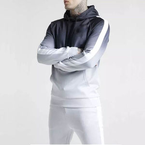 Survêtements d'hiver pour hommes, légers, respirants, avec sweat à capuche et pantalon pour la course à pied et l'entraînement - Product Image 4