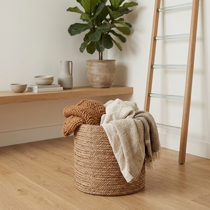Cesta de Almacenamiento Loros BLN, Tejida Naturalmente con Fibra Natural, Maceta, Organizador Decorativo para el Hogar, Contenedor para Ropa - Product Image 5