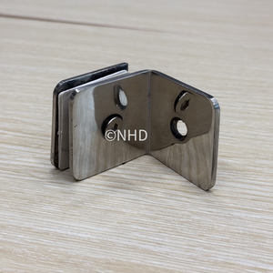 Supports de connecteur en acier inoxydable 304 robustes en forme de T pour cloisons de cabine de toilette publiques à trafic élevé - Product Image 4