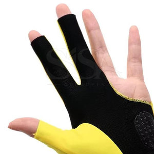 Gants de billard légers, respirants, antidérapants, gants de snooker professionnels, gants de billard, tissu lisse, logo personnalisé, OEM ODM - Product Image 6