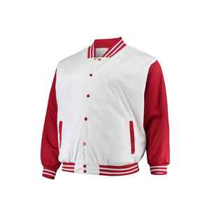 Chaquetas Varsity de Béisbol Personalizadas al por Mayor, Chaquetas de Cuero con Bordado, Chaquetas Varsity de Alta Calidad para Hombre - Product Image 1