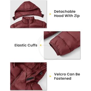New Design Puffer <b>Jacket</b> Classic Simple Thick Warm Men's Down <b>Jacket</b> With Bread Design Winter Coat Wholesale High Quality Luxury - Product Image 4