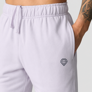 Custom <b>Men</b> Gym <b>Shorts</b> Light Purple Elastic Waistband Casual Athletic <b>Sweat</b> <b>Shorts</b> Workout Running <b>Shorts</b> OEM Manufacturer - Product Image 4