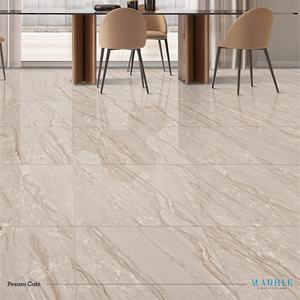 Venta al por Mayor de Baldosas de Porcelanato Marrón Pasaro Brillante de 60x60 600x600, Baldosas de Mármol para Piso de Sala de Estar - Product Image 5