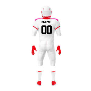 Uniforme de football américain léger de haute qualité avec impression de logo personnalisé, maillot de football pour compétition, uniforme de match pour jeunes - Product Image 5