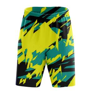 Shorts de plage d'été personnalisés pour hommes, grandes tailles, 100 % polyester, maillots de bain en toile, pantalons de plage pour enfants, design imprimé floral, boardshorts - Product Image 5