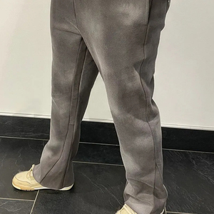 Unisex Acid Wash Baggy Trousers High Waist <b>Loose</b> Fit Vintage Streetwear Pants Acid Wash Unisex <b>Jogger</b> Pants - Product Image 3