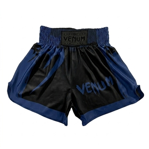 Pantalones Cortos Personalizados Unisex para Muay Thai y MMA, Pantalones Cortos de Entrenamiento de Artes Marciales, 100% Poliéster, Ropa de Artes Marciales - Product Image 2
