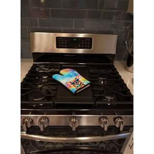 Chihuahua Hippie Dawg Thick <b>Oven</b> Mitt Heat Resistant Kitchen <b>Glove</b> for Protecting Hands From Hot Pans for Cooking and Baking - Product Image 2