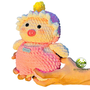 Muñeco de Peluche de Conejo y Oveja Hecho a Mano, Lindo Juguete de Peluche de Algodón Amigurumi, Regalo para Niños, Decoración para Cuarto de Bebé - Product Image 3