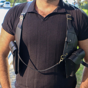 Bolso Bandolera de Piel Genuina Premium, Unisex, con Correa Ajustable de Alta Calidad para Exteriores - Product Image 1