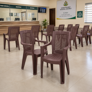 Silla de Plástico Moderna MYSTIQUE, Apilable, para Uso en Exteriores, Hoteles, Hospitales, Apartamentos, Escuelas, Villas, Salas de Estar, Oficinas en Casa - Product Image 5