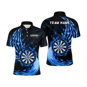 Dardos Profesionales Transpirables de Talla Grande para Camisa con Material Elástico Personalizables para Eventos de Club y Uniformes de Equipo - Product Image 1