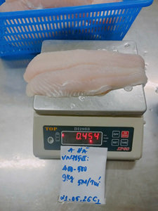 เนื้อปลาปังกัสิอุส IQF แบบเป็นชิ้น ขนาดใหญ่ เกรด A 10-12 ซม. ปริมาณเคลือบ 0-20% ผลิตในเวียดนาม อายุการเก็บรักษา 24 เดือน - Product Image 1