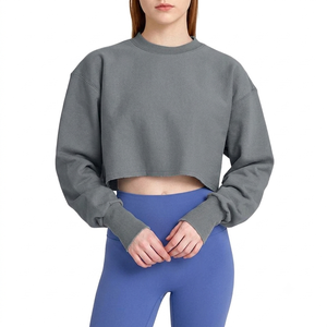Sudaderas de Moda de Invierno, 100% Algodón, Estilo Moderno, de Primera Calidad, Sudaderas Cortas, Más Vendidas por el Fabricante - Product Image 4