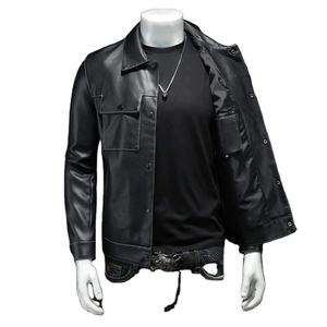Women's Breathable Leather <b>Biker</b> <b>Jacket</b> Zipper Motorcycle Casual Sportswear Custom <b>Plus</b> <b>Size</b> Windproof Coat - Product Image 1