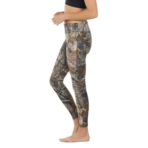 Leggings para Mujer de Alta Calidad, Leggings de MMA para Mujer, Ropa de Gimnasio, Logotipo Personalizado, Sublimación, Estampado de Camuflaje de Selva sin Costuras, Estampado RealTree de Bosque - Product Image 2