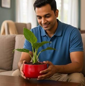 Macetero de Hierro Resistente con Recubrimiento en Polvo |   Maceta para Flores de Jardín - Product Image 6