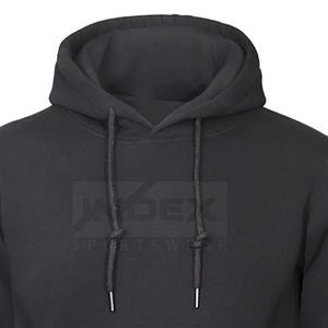 Sudadera con Capucha para Hombre, Corte Regular, Felpa de Algodón, Informal, para Otoño, con Bolsillos, Diseño Tejido - Product Image 4