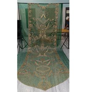 Elegante Saree Somali Dirac con Detallado Trabajo de Cuentas y Colores Vibrantes para Ocasiones Especiales, Venta al Por Mayor - Product Image 2