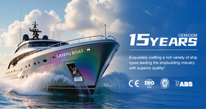 Tuần Tra Đại Dương Sang Trọng Hạ Cánh Craft Làm Việc Thuyền 7.93M Lwl Du Thuyền Nhôm Thuyền - Product Image 4