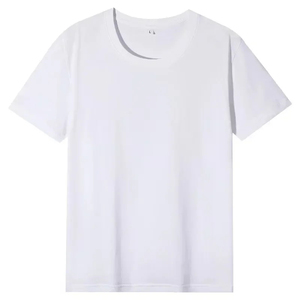 Camisetas de Manga Corta para Hombre, 100% Algodón, Cuello Redondo, Antiarrugas, Ecológicas, Transpirables, Marca de Moda, Tendencia, Blanco, Negro, Personalizadas - Product Image 4