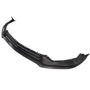 สำหรับ Mustang MK6 GT JG 2สไตล์ขอบหน้าคาร์บอนไฟเบอร์ - Product Image 2