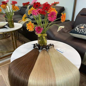 Oferta navideña: Cabello humano vietnamita de lujo, súper sedoso y suave, sin caída ni enredos. - Product Image 3