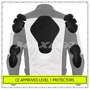 Veste d'équitation courte homologuée CE, textile respirant, léger et imperméable, vêtements de sport toutes saisons pour la moto, grande taille - Product Image 4