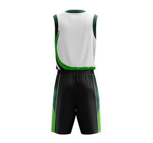Último Modelo de Uniforme de Baloncesto Personalizado OEM Unisex, Conjunto Reversible para Universidad, Tallas Grandes, Secado Rápido y Transpirable - Product Image 6