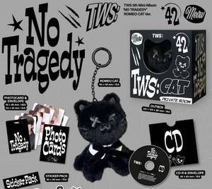 อัลบั้มมินิชุดที่ 5 ของ TWS [NO TRAGEDY] รุ่น ROMEO CAT แผ่นซีดีเพลงป๊อปเกาหลี (พลาสติก/กระดาษ ภาษาเกาหลี ทุกวัย) รุ่น BW-154 - Product Image 2