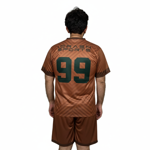 Uniforme de football pour jeunes avec logo imprimé rétro personnalisé, séchage rapide, respirant, uniforme sportif de club, vêtements de sport à étiquette privée, uniforme de football - Product Image 2