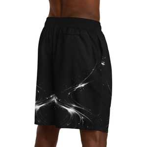 Breathable Eco-Friendly Men's Mid Waist Fitness Gym <b>Shorts</b> 100% Cotton Solid Casual Front Logo OEM Wholesale - Product Image 4