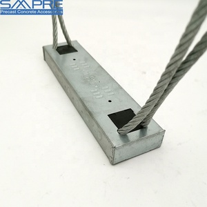Accessoire de levage en câble double pour travaux de bétonnage - Boucle de levage pour quincaillerie de construction - Product Image 5