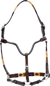 Customized Personalized Durable Lead <b>Ropes</b> Western Leather Embroidery Horse Nylon Halter - Product Image 4