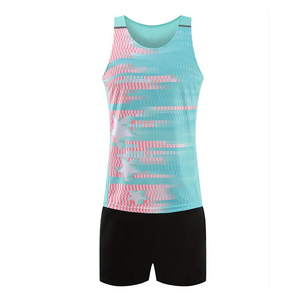 Uniformes de Atletismo de Primera Calidad, Diseños Personalizables, Ropa Deportiva Hecha a Medida, Conjunto de Uniforme de Atletismo para Hombre - Product Image 2