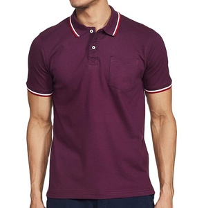 Casual Clothing Apparel Men's Plus Size Polo Shirts Top Quality Cotton Breathable Striped New Fashion Design Men Polo T Shirt - Product Image 2