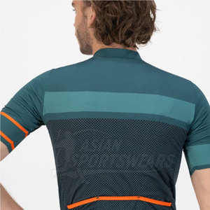 Maillot de Ciclismo Elite para Hombre, 100% Poliéster, Secado Rápido, Costuras Premium, Elástico y Cómodo, Logotipo Personalizado, Rendimiento en Bicicleta - Product Image 4