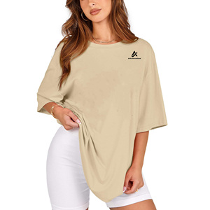 Camiseta de Verano para Mujer, Formal, Ecológica, Estampada, Transpirable, de Manga Corta, de Algodón, Ligera y Elegante - Product Image 4
