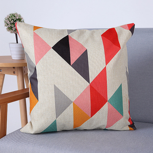 アミティメーカー卸売幾何印刷ポリエステル投げ枕ケースホテル装飾ソファクッションカバー - Product Image 5