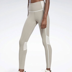 Leggings de yoga pour femmes, taille mi-haute, couleur unie, logo personnalisé, haute qualité, Spandex/Polyester, respirants, séchage rapide, pantalons de fitness - Product Image 1