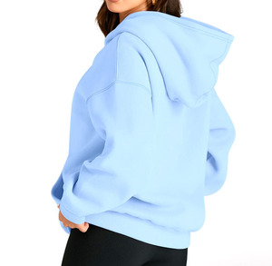 Sweat-shirts à capuche personnalisés de haute qualité pour femmes/hommes, vêtements surdimensionnés en tricot, support OEM - Product Image 6