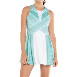 Vestido de Tenis Color Verde Menta para Mujer, Sin Mangas, Transpirable, Falda Deportiva de Verano - Product Image 1