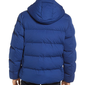 Blouson matelassé pour homme de haute qualité, coupe ajustée, col montant, personnalisable avec logo sur le devant, décontracté, hiver, écologique, chaud - Product Image 3