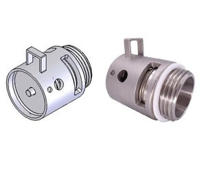 Válvula DE SEGURIDAD AISI 304 316, alivio de vacío, extremo roscado, estructura reguladora hidráulica, General ASME B1.20.1 NPT/BSPT para - Product Image 4