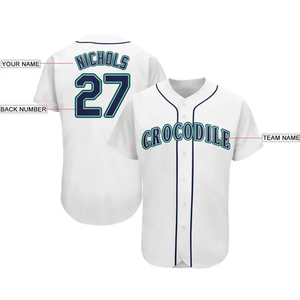 Full Button Baseball Jersey Uniform USA Style Personalized Youth Adults Men Women Apparel - Product Image 2
