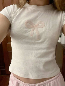 Chaleco clásico con bordado de parche de copa de martini con cuentas, estilo mercado estadounidense, para mujer, camisa casual de verano, sin mangas, de algodón acanalado - Product Image 2