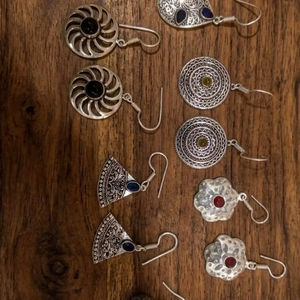 Pendientes de Aro de Plata Alemana de Calidad AAA, Precio Especial, Joyería Hecha a Mano para Mujer, Joyería de Piedras Preciosas Naturales, Lapislázuli - Product Image 1