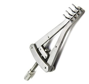 Separador de Costillas Retráctil de 2 Cuchillas, Acero Inoxidable Alemán, Reutilizable, Manual, Grado A+, Certificado CE, Set Ortopédico de Instrumentos Quirúrgicos - Product Image 6