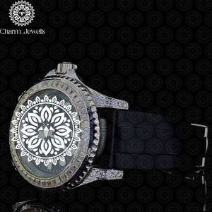 Charm_Jewells Luxury Stainless Steel <b>Watch</b> 40mm Round Dial Sapphire Crystal Quartz Movement Analog Women's Fashion Design - Product Image 3